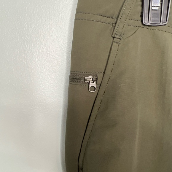 The North Face Green Convertible Hiking Outdoor Walking Pants Size 32 - Picture 7 of 16
